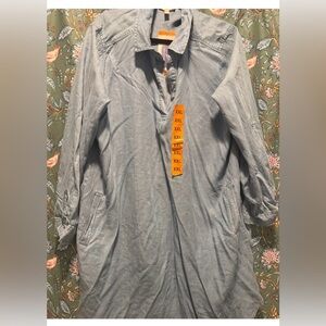 Como Vintage Blue Long Sleeve Dress